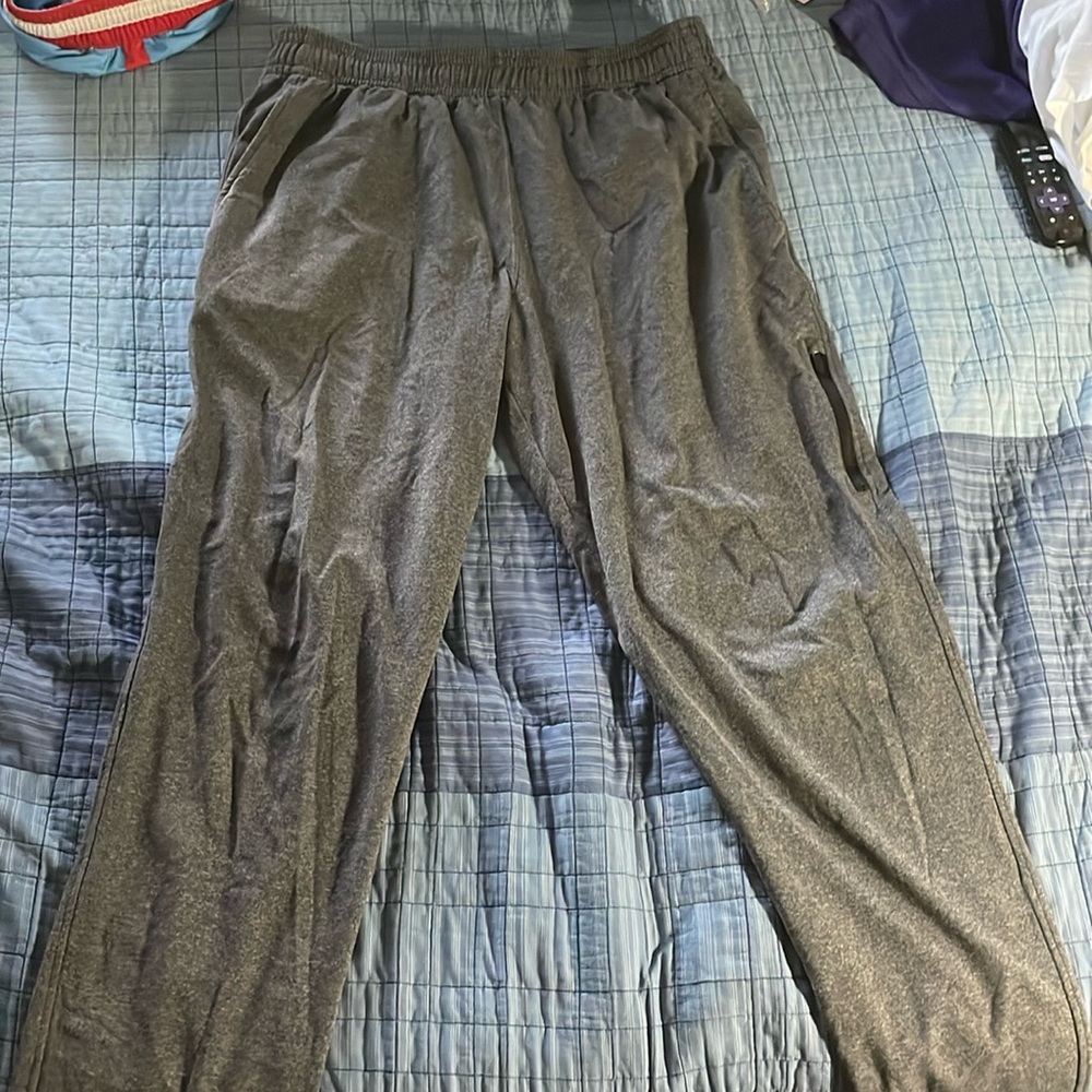 Large blue sweatpants